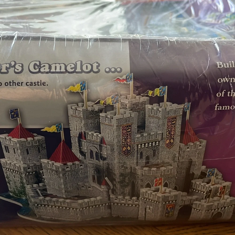 Puzz 3D King Arthur's Camelot 608 Piece Jigsaw Puzzle Castle Advanced